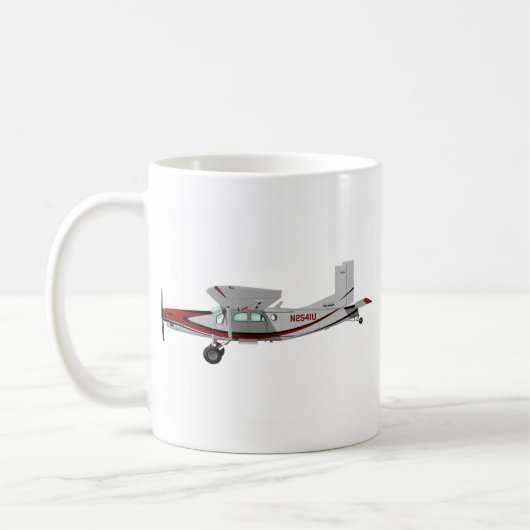 Pilatus PC-6 Turbo Träger Kaffeetasse (Links)