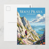 Pilatus Schweiz Postkarte (Vorne/Hinten)