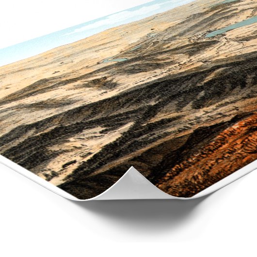 PILATUS Schweizer Alpen Panorama 360° Poster (Ecke)