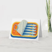 Pilchards Design Dankeskarte (Vorderseite)
