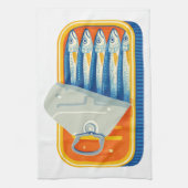 Pilchards Design Kitchen Towel Geschirrtuch (Vertikal)