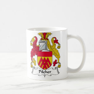 Pilcher Familienwappen Kaffeetasse