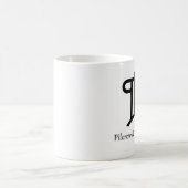 Pilcrow u. Dolch-Kaffee-Tasse Kaffeetasse (Mittel)