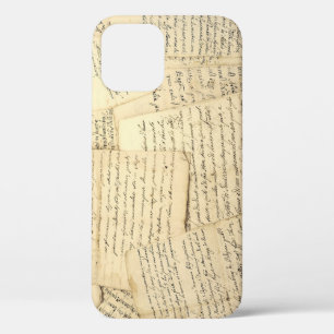 Pile der alten Vintagen Manuskripte Case-Mate iPhone Hülle