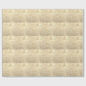 Pile der alten Vintagen Manuskripte Geschenkpapier (Flach)