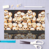 Pile-O-Skulls (gealtert) Seidenpapier (Handwerk)