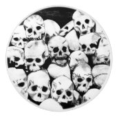 Pile-O-Skulls Keramikknauf (Vorderseite)