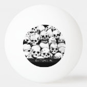 Pile-O-Skulls Tischtennisball (Vorderseite)
