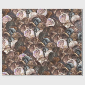 Pile of Pennies - Ein Cent Penny spendet Hintergru Geschenkpapier (Flach)