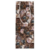 Pile of Pennies - Ein Cent Penny spendet Hintergru Geschenktüte Für Weinflaschen (Rückseite)