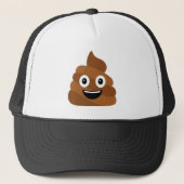 Pile of Poo Emoji Truckerkappe (Vorderseite)