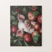 Pile von Äpfeln Puzzle (Vertikal)