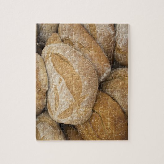 Pile von Brotlaiben Puzzle (Vertikal)