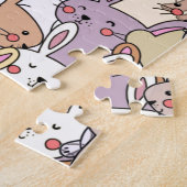 Pile von Bunnies! Niedlich, aber herausfordernd Puzzle (Seite)