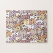 Pile von Bunnies! Niedlich, aber herausfordernd Puzzle (Horizontal)