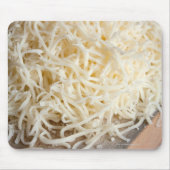 Pile von frischem Mozzarella-Käse. Mousepad (Vorne)