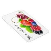 Pile von frischen Beeren Magnet (Rechte Seite)