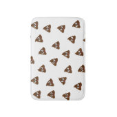 Pile von Poo emoji lächelnd kacke Badematte (Vorderseite Vertikal)
