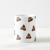 Pile von Poo emoji lächelnd kacke Kaffeetasse (Mittel)