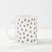 Pile von Poo emoji lächelnd kacke Mattglastasse (Links)