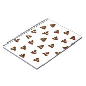 Pile von Poo emoji lächelnd kacke Notizblock (Linke Seite)