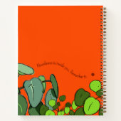 Pilea Notizblock (Rückseite)