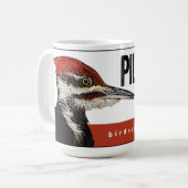 Pileated Gruppe Pileated Specht-Tasse Kaffeetasse (Vorderseite Links)