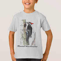 Pileated Specht auf KinderT - Shirt