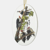 Pileated Specht, John Audubon Keramikornament (Links)
