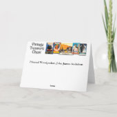 Pileated Specht, John James Audubon Karte (Rückseite)