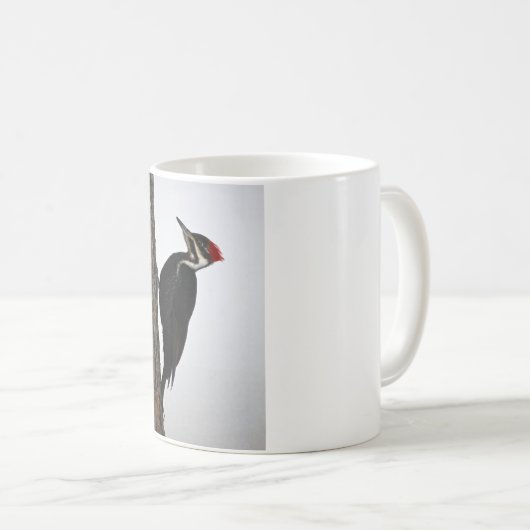 pileated Specht Kaffeetasse (VorderseiteRechts)