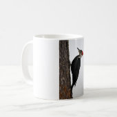 pileated Specht Kaffeetasse (Vorderseite Links)