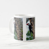 Pileated Specht Kaffeetasse (Vorderseite Links)