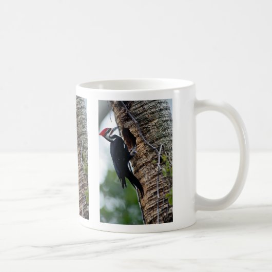 Pileated Specht Kaffeetasse (Rechts)