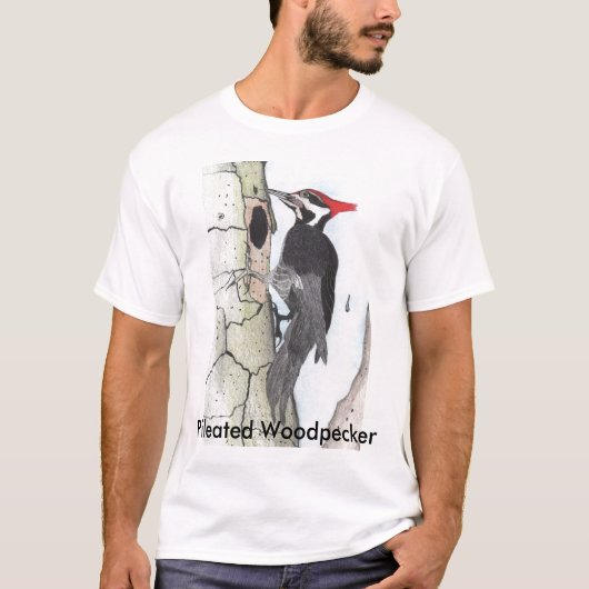 Pileated Specht T-Shirt (Vorderseite)