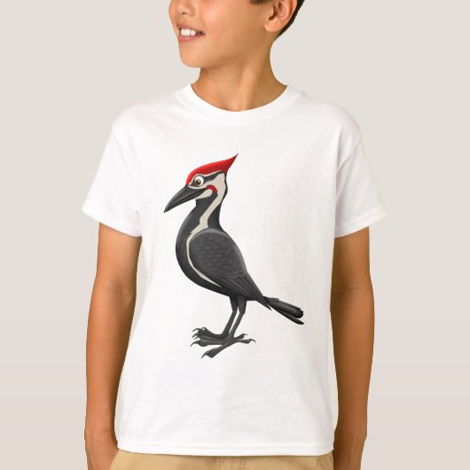 Pileated Specht T-Shirt (Vorderseite)