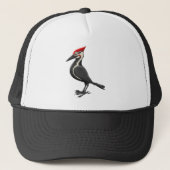 Pileated Specht Truckerkappe (Vorderseite)
