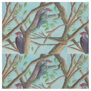 PILEATED SPECHTE STOFF