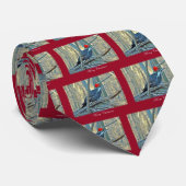 Pileated Woodpecker Frohe Weihnachtsartikel Krawatte (Gerollt)