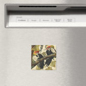 Pileated Woodpecker, John James Audubon Magnet (In Situ (Geschirrspüler))