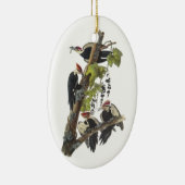 Pileated Woodpecker von Audubon Keramikornament (Rechts)