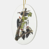 Pileated Woodpecker von Audubon Keramikornament (Links)