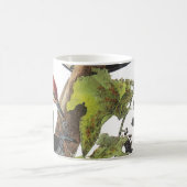 Piletin Woodpecker von Audubon Kaffeetasse (Mittel)