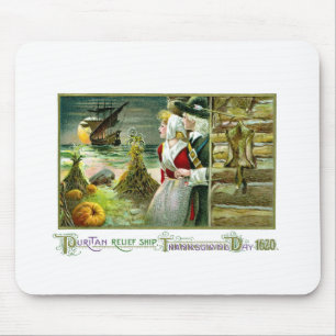 Pilger-Dankfest von 1620 Mousepad
