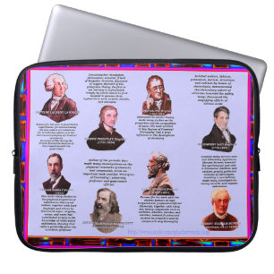 "Pilger der Chemie" Laptopschutzhülle