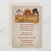 Pilger-Erntedank-Einladung Einladung (Vorne/Hinten)