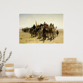 Pilger gehen nach Mekka Poster (Küche)