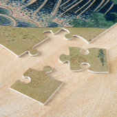 Pilger im Wasserfall von Kirifuri auf dem Kurokami Puzzle (Seite)