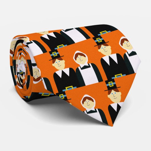 Pilger-Leute Krawatte (Gerollt)