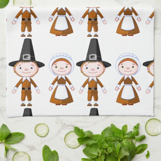 Pilger-Paare Handtuch (Gefaltet)